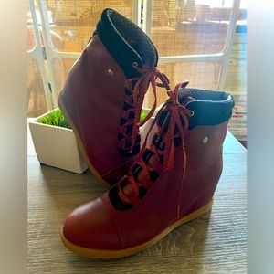 Foresake Waterproof Wedge Booties